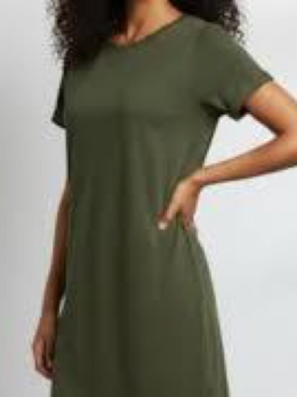 NWOT Old Navy “Another Green” Short Sleeve T Shirt Dress